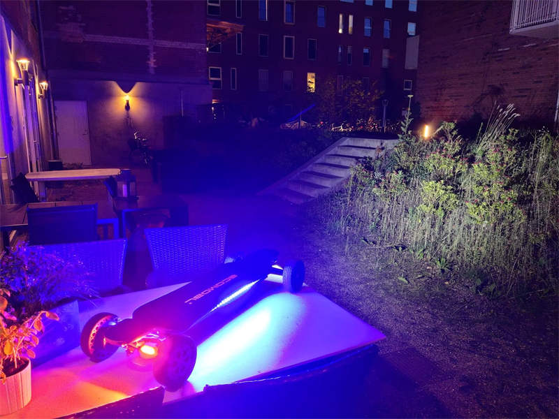 Waterproof Night Riding Electric Skateboard,Just buy it!!